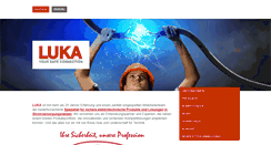 Desktop Screenshot of luka.com