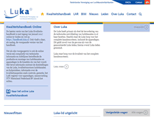 Tablet Screenshot of luka.nl